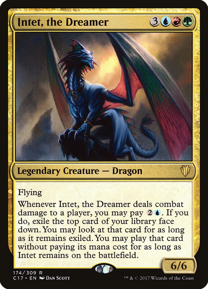Intet, the Dreamer card front