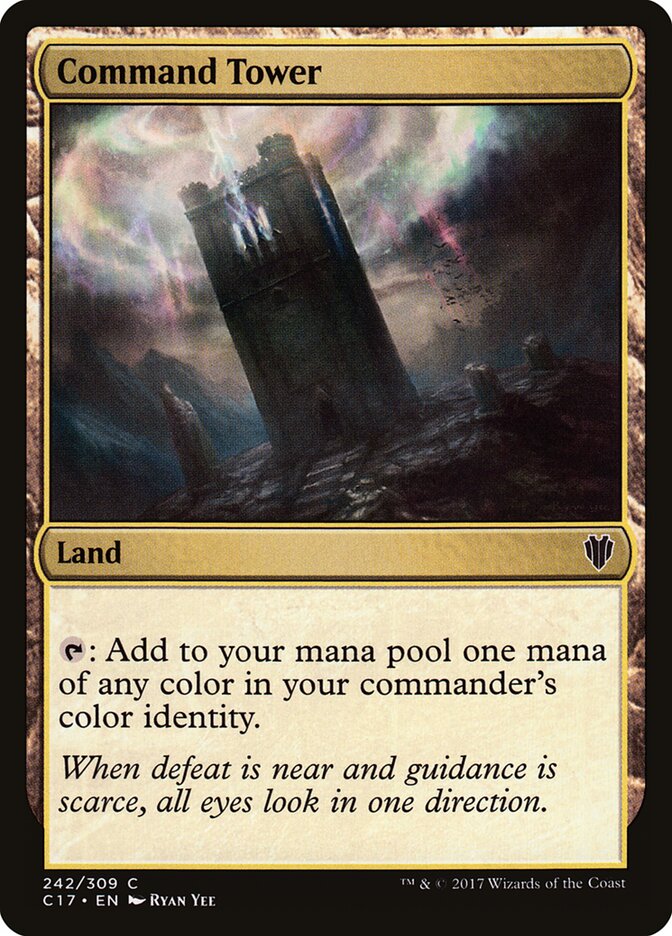 Command Tower card front