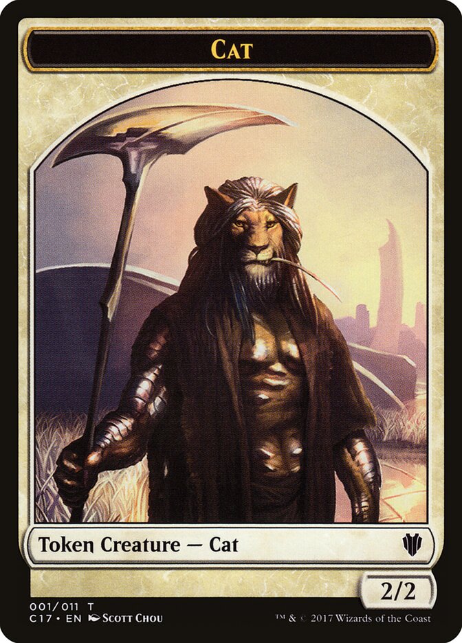 Cat card front