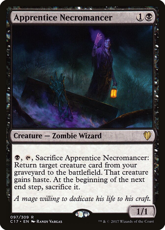 Apprentice Necromancer card front