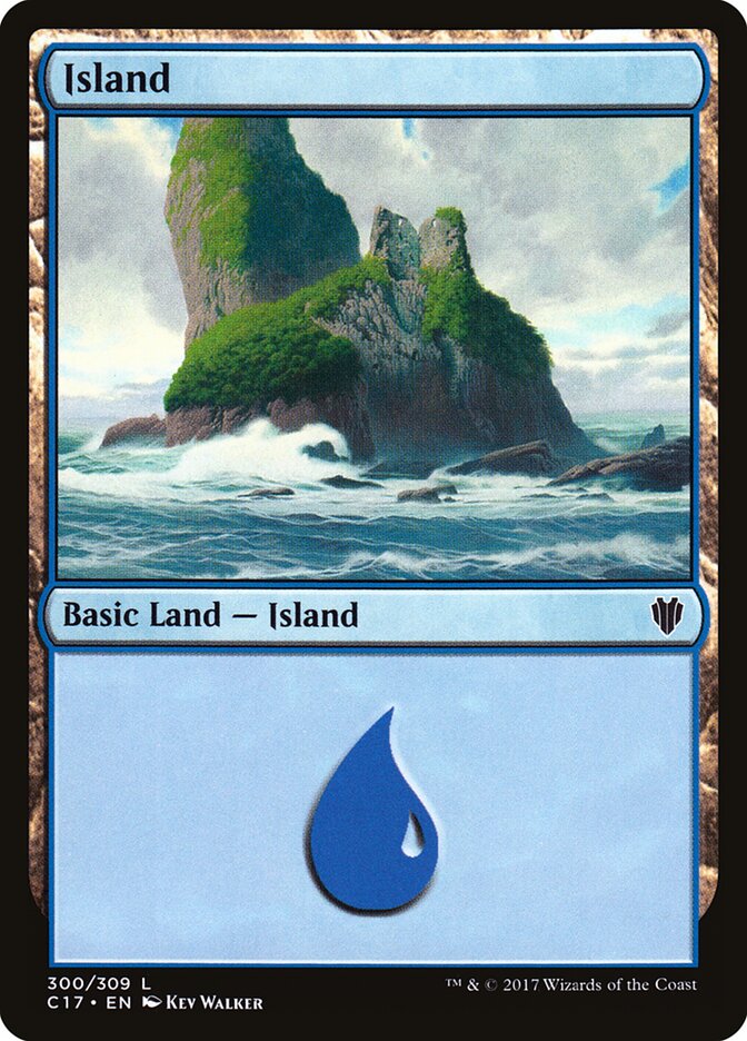 Island card front