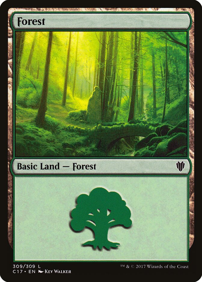 Forest card front