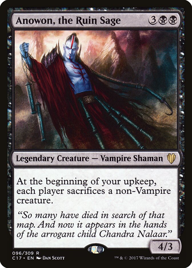 Anowon, the Ruin Sage card front