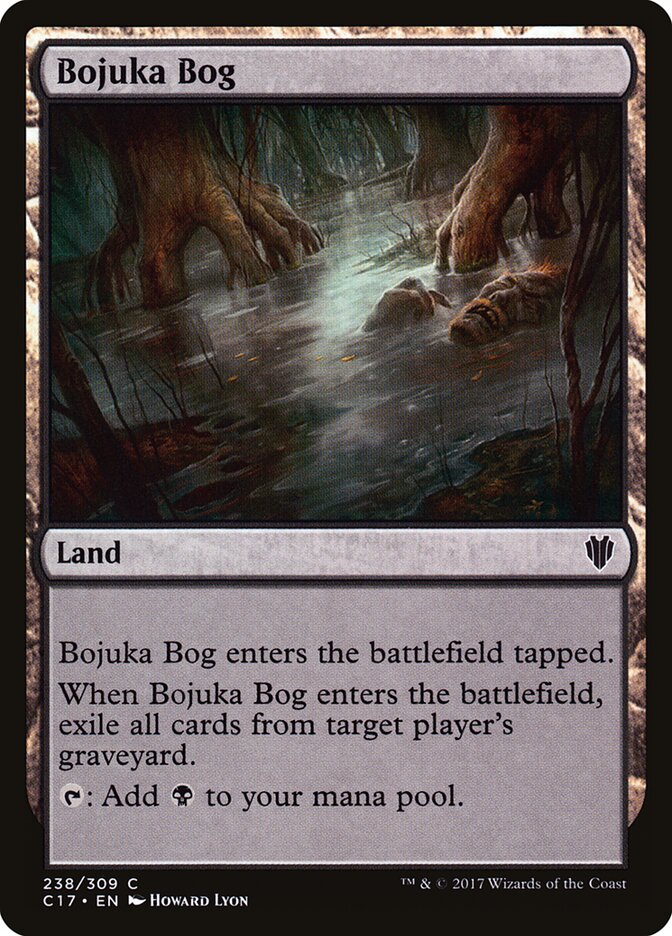 Bojuka Bog card front