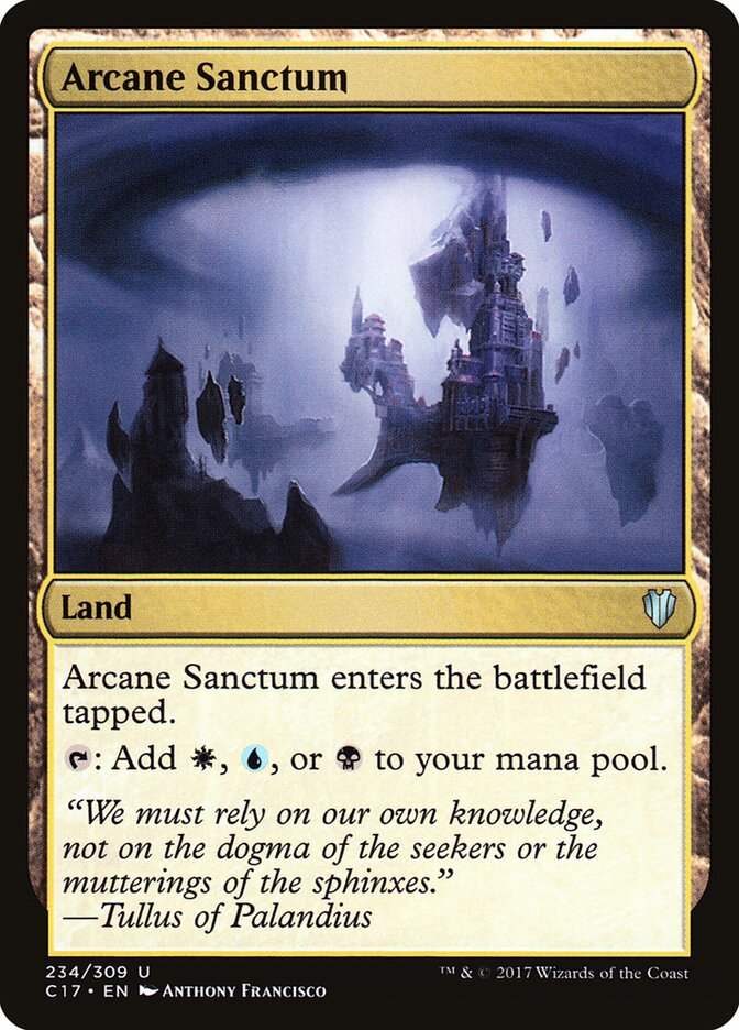 Arcane Sanctum card front