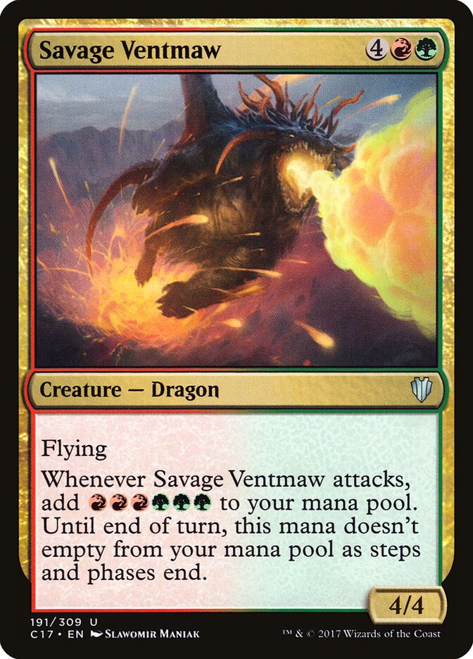 Savage Ventmaw card front
