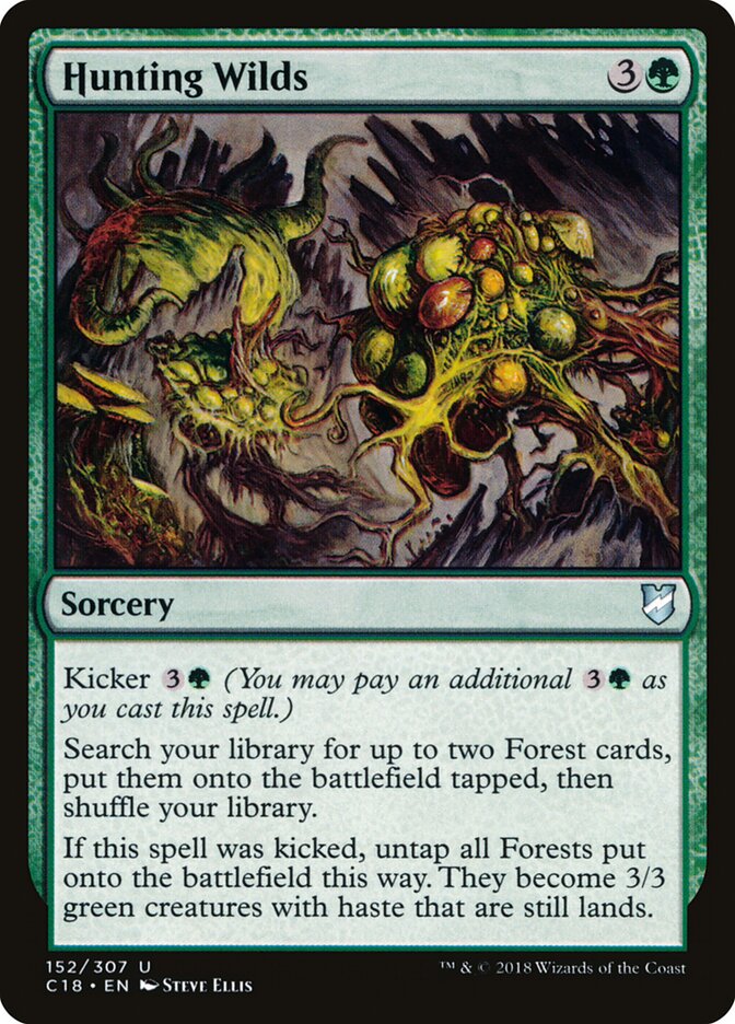 Hunting Wilds card front