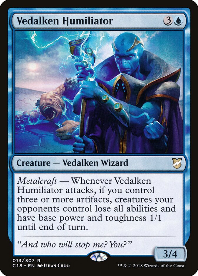 Vedalken Humiliator card front