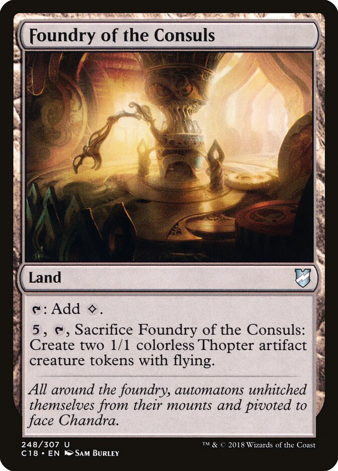 Foundry of the Consuls card front