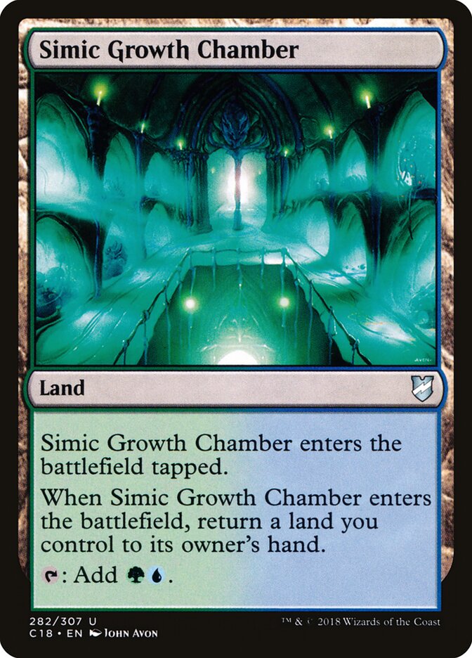 Simic Growth Chamber card front