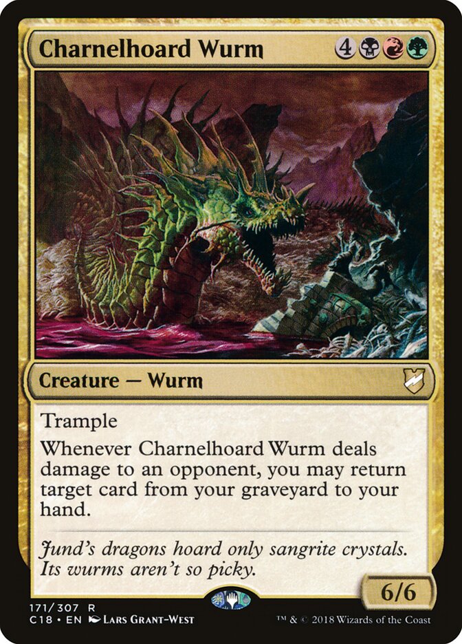 Charnelhoard Wurm card front