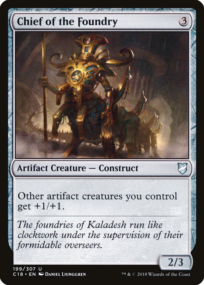 Chief of the Foundry card front