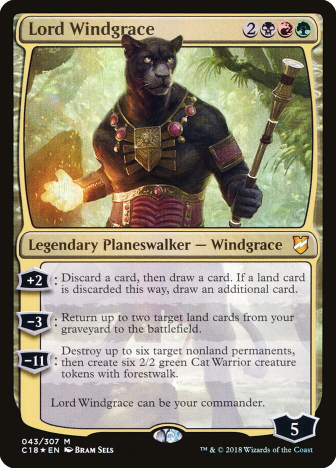 Lord Windgrace card front