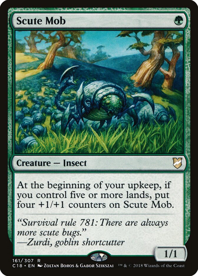 Scute Mob card front