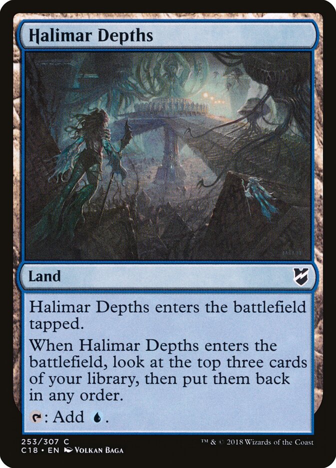 Halimar Depths card front