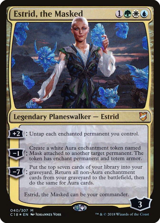 Estrid, the Masked card front