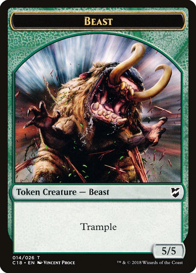 Beast card front