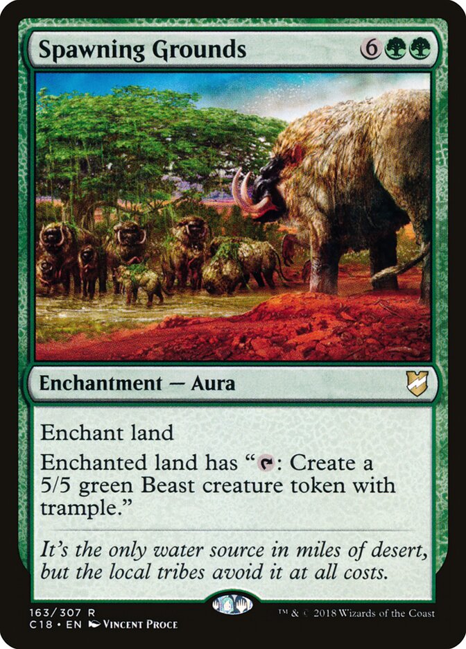 Spawning Grounds card front