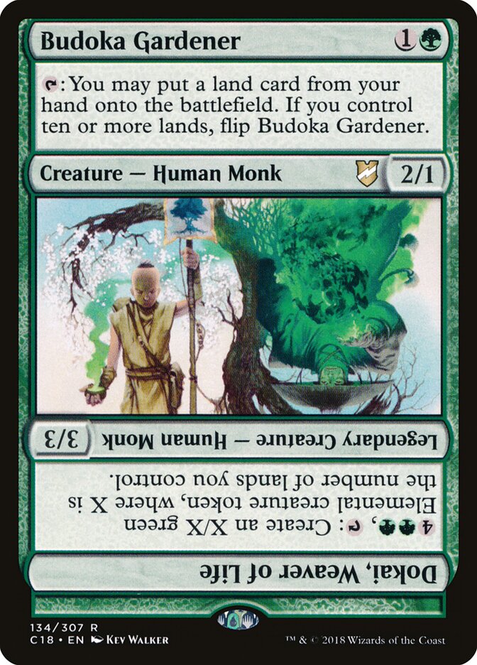 Budoka Gardener card front