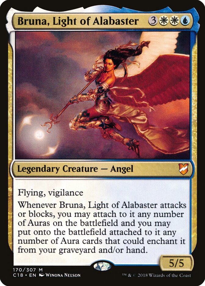 Bruna, Light of Alabaster card front