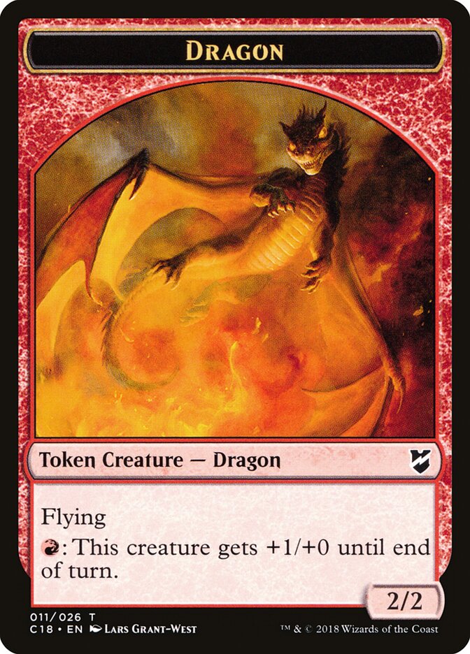 Dragon card front