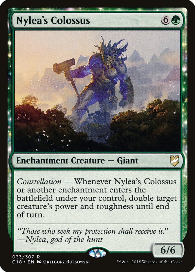 Nylea's Colossus card front