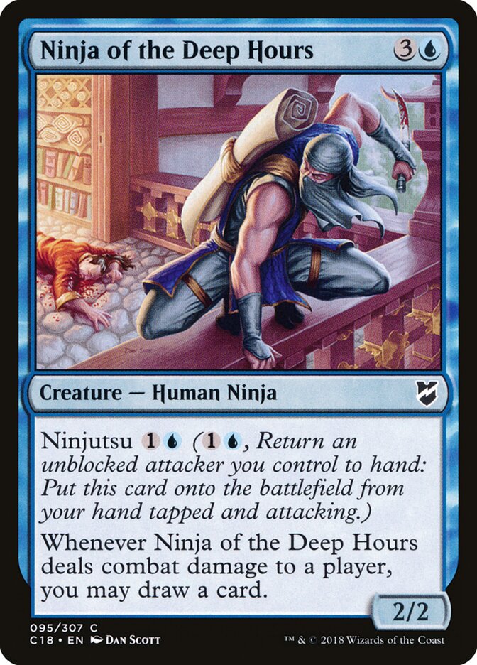 Ninja of the Deep Hours card front