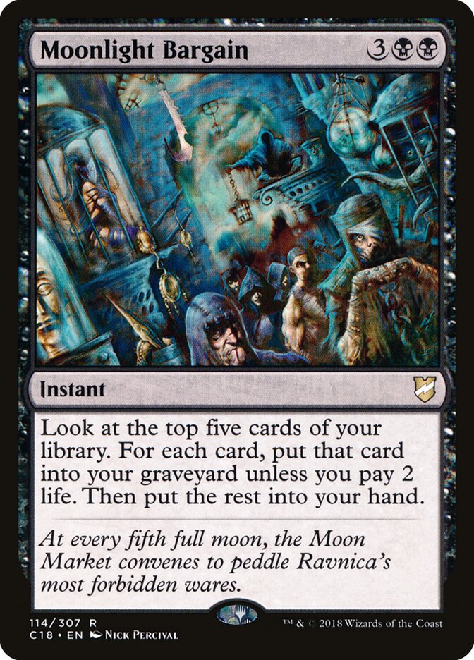 Moonlight Bargain card front