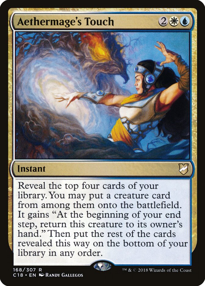 Aethermage's Touch card front