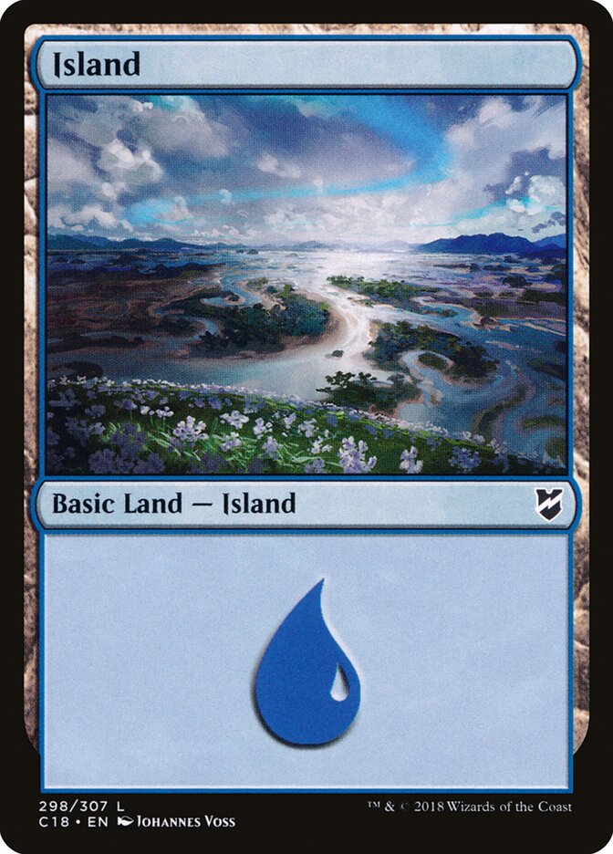 Island card front