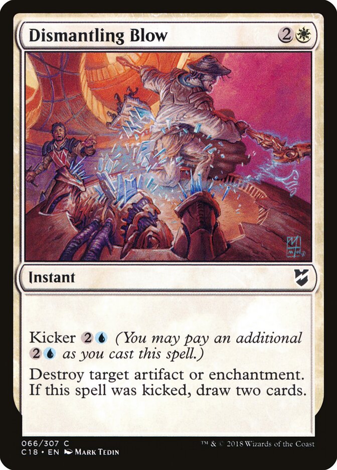 Dismantling Blow card front