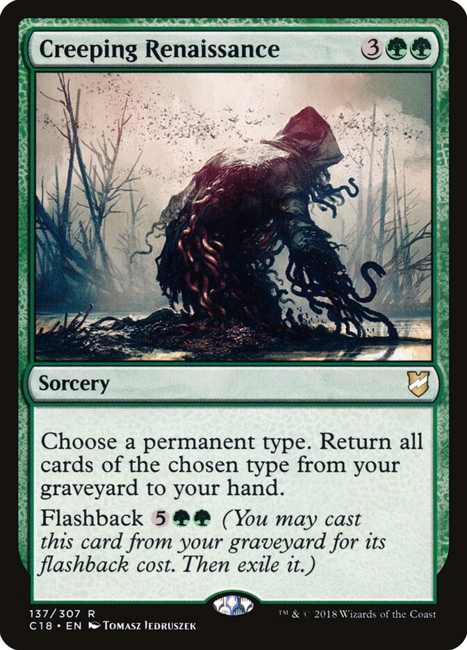 Creeping Renaissance card front