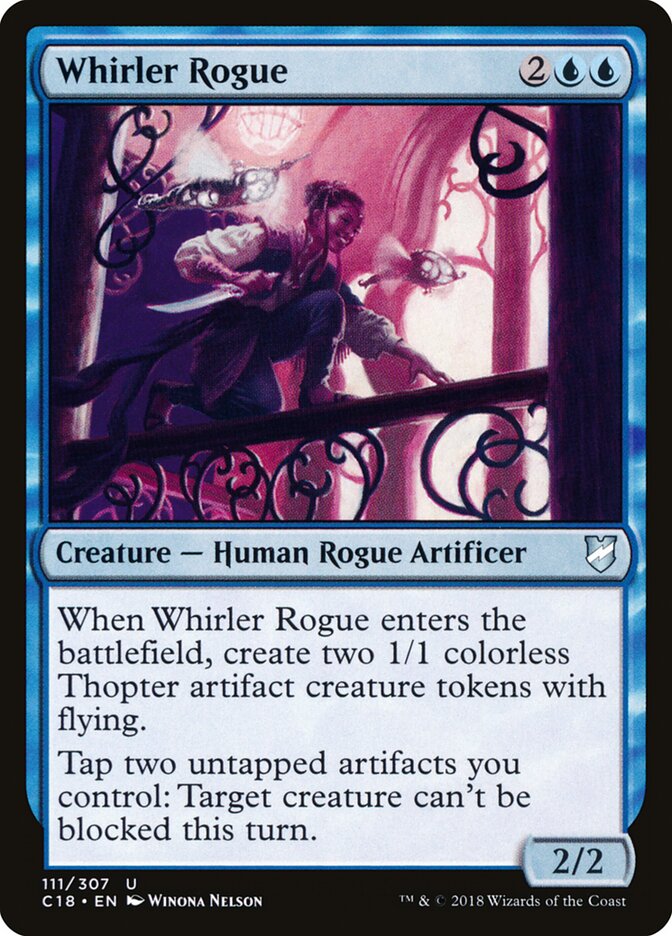 Whirler Rogue card front