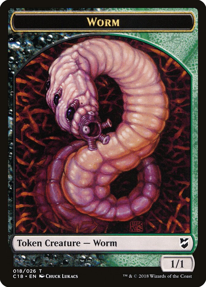 Worm card front