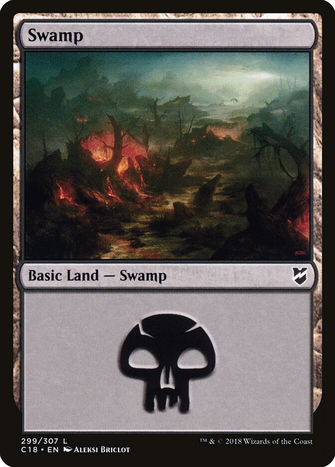 Swamp card front