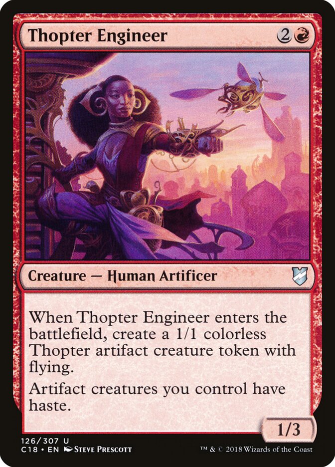 Thopter Engineer card front