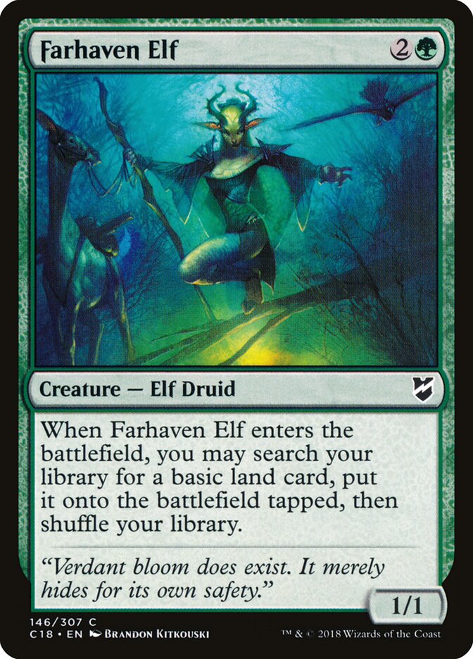 Farhaven Elf card front