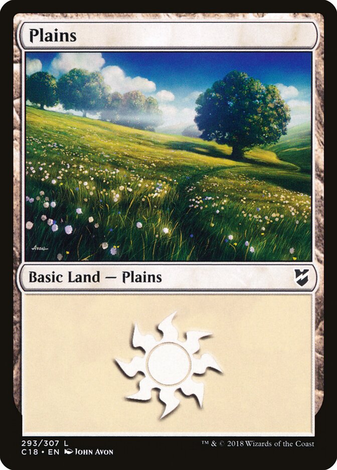 Plains card front