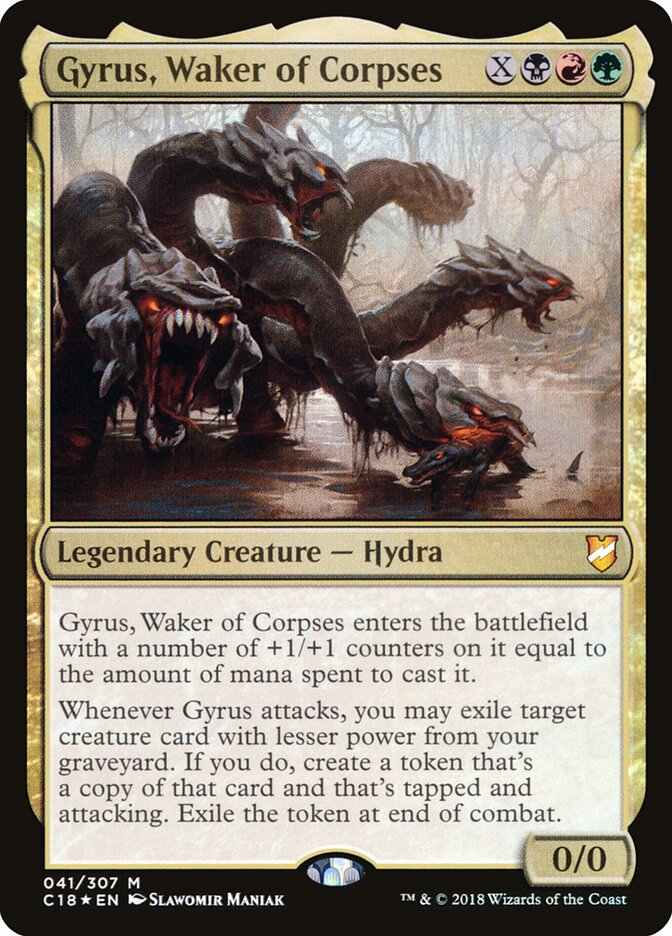 Gyrus, Waker of Corpses card front