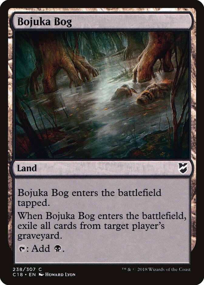 Bojuka Bog card front