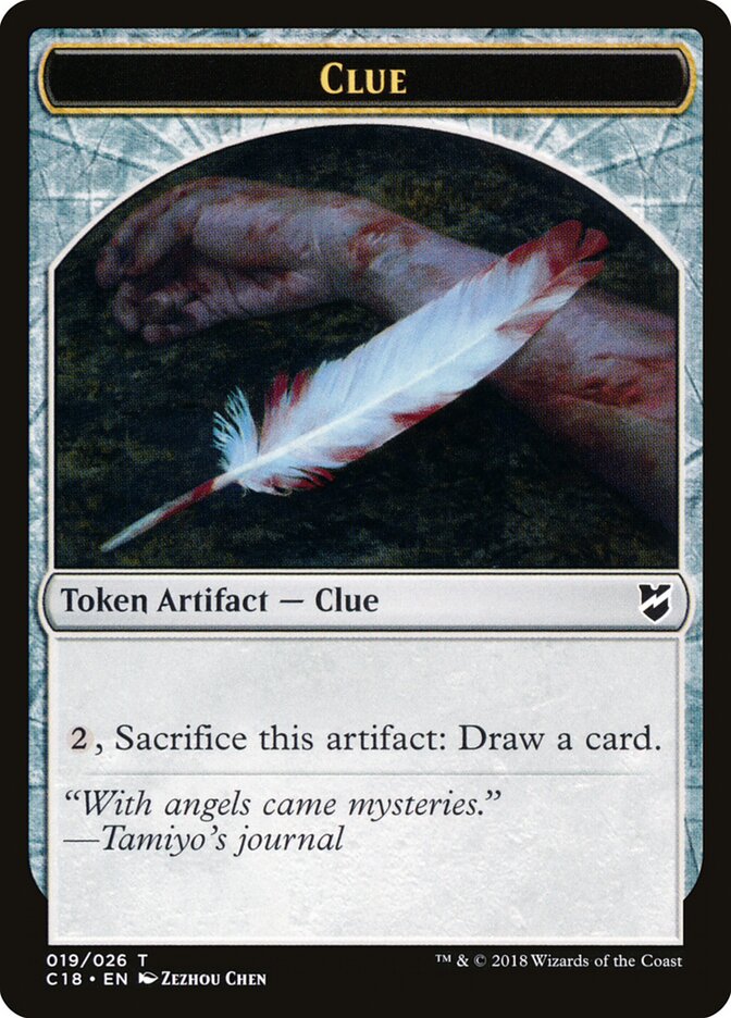 Clue card front