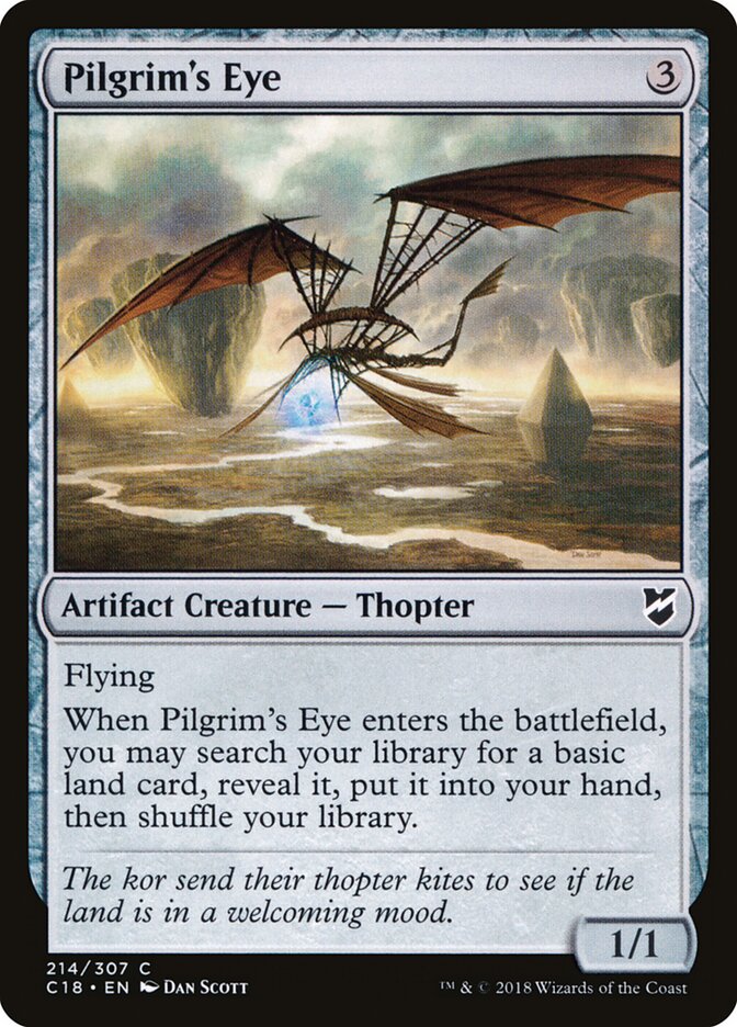 Pilgrim's Eye card front