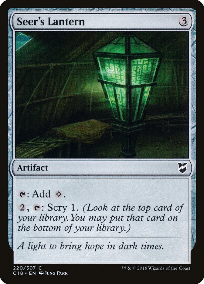 Seer's Lantern card front