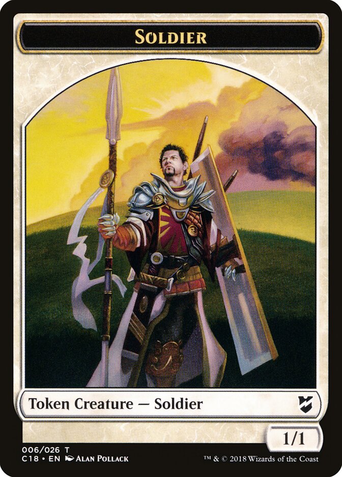 Soldier card front