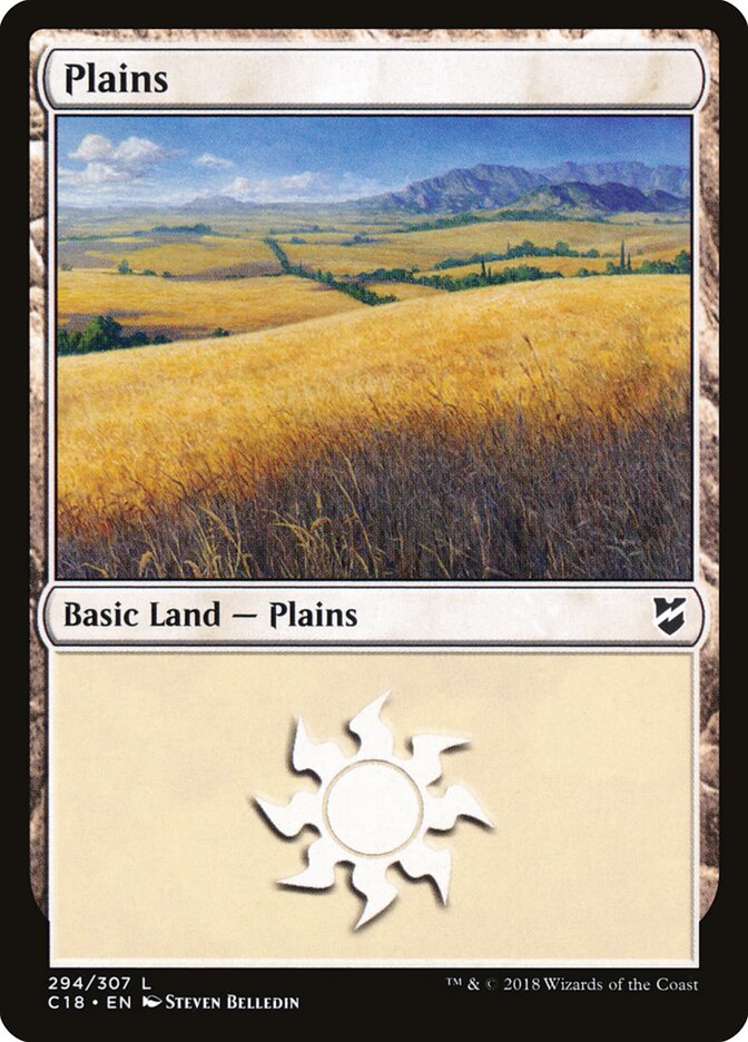 Plains card front