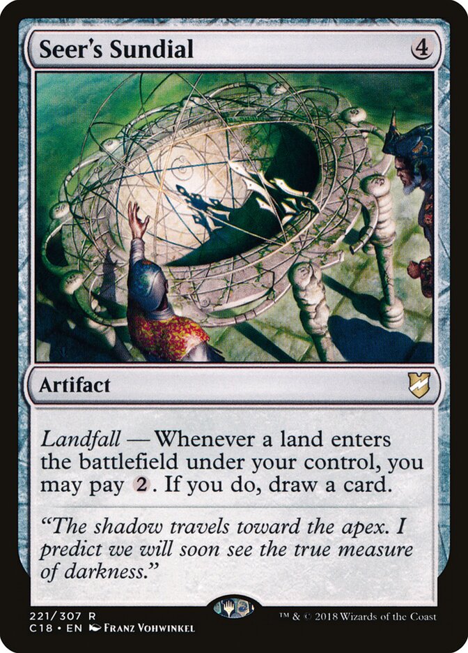 Seer's Sundial card front