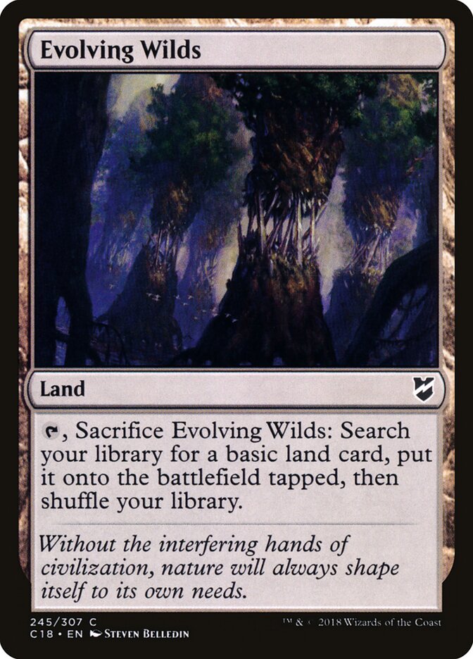Evolving Wilds card front