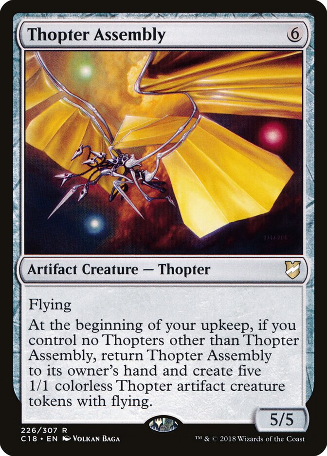 Thopter Assembly card front