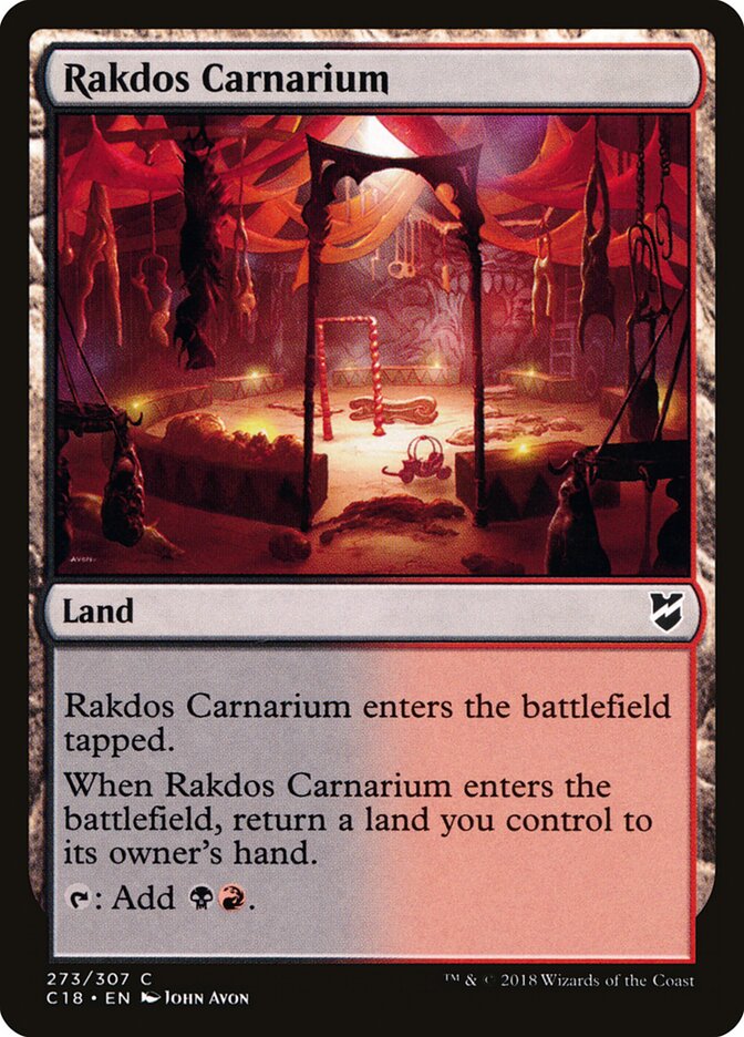 Rakdos Carnarium card front