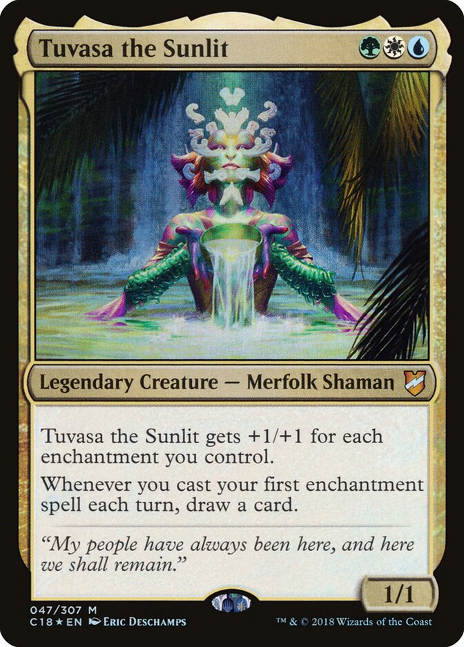 Tuvasa the Sunlit card front